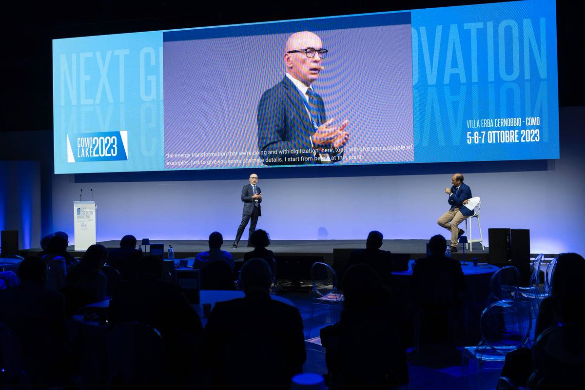 Siamo sulla buona strada come Paese nella #transizioneenergetica ma dobbiamo essere più bravi nelle attività burocratiche, nel permitting: per le cabine primarie 17 mesi è troppo, non è coerente con il PNRR, e essere più veloci nella rendicontazione. Ne ho parlato a #ComoLake2023