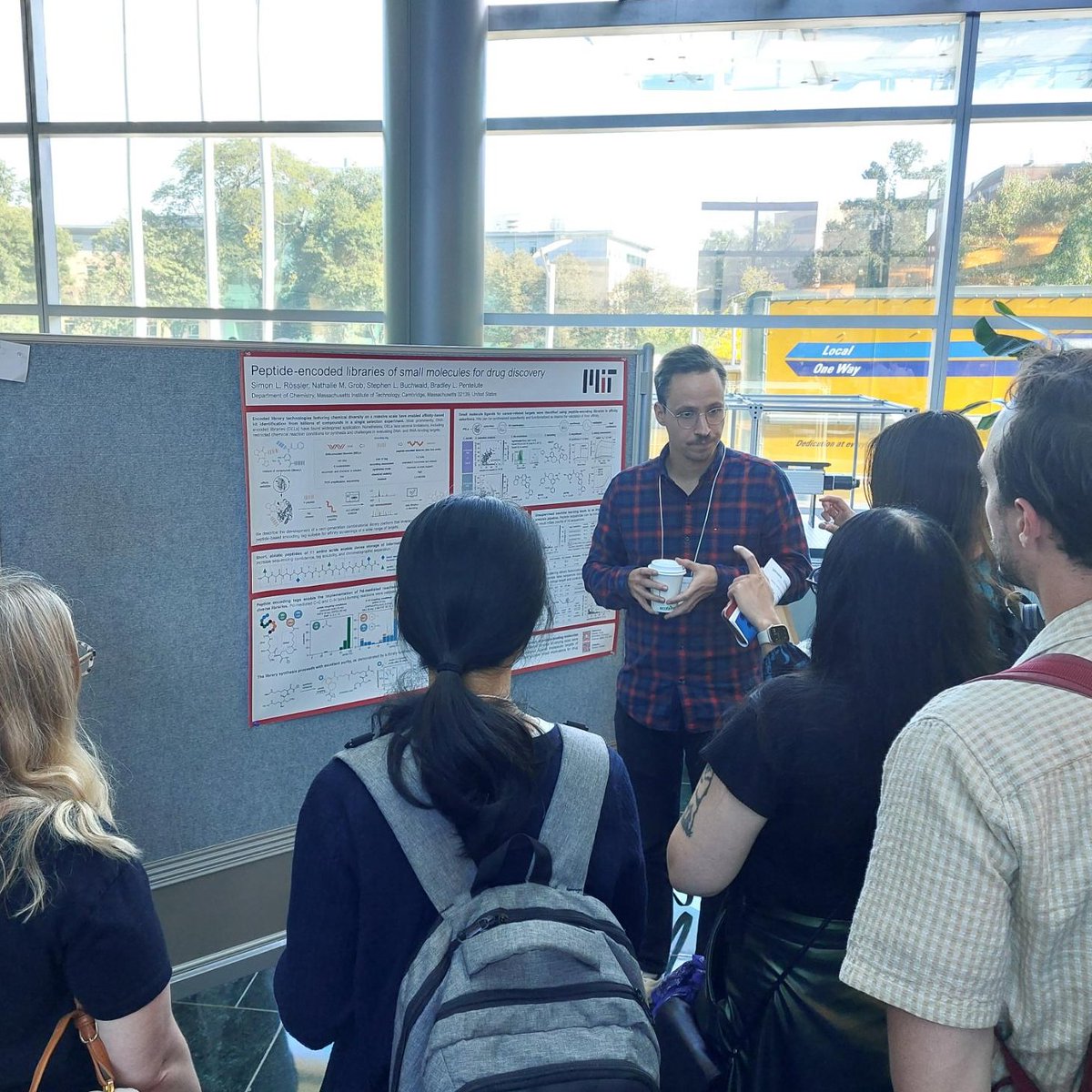 Buchwald Group (@buchwildgroup) on Twitter photo The lab had a great time at the Boston Symposium on Organic and Bioorganic Chemistry yesterday, thank you to the organizers for a wonderful event. <a href="/Strauss_MJ/">Mike Strauss</a> gave a talk on copper-catalyzed cross-coupling and <a href="/RosslerSimon/">Simon Rössler</a> presented a poster on peptide-encoded libraries. The lab had a great time at the Boston Symposium on Organic and Bioorganic Chemistry yesterday, thank you to the organizers for a wonderful event. <a href="/Strauss_MJ/">Mike Strauss</a> gave a talk on copper-catalyzed cross-coupling and <a href="/RosslerSimon/">Simon Rössler</a> presented a poster on peptide-encoded libraries.