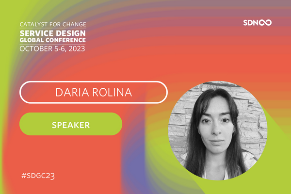 SDNetwork's tweet image. Up next on stage 2, Daria Rolina | How war has catalyzed the service design for civil defense in Ukraine

#SDGC23 #ServiceDesignGlobalConference #SDNetwork #ServiceDesign #DesignThinking