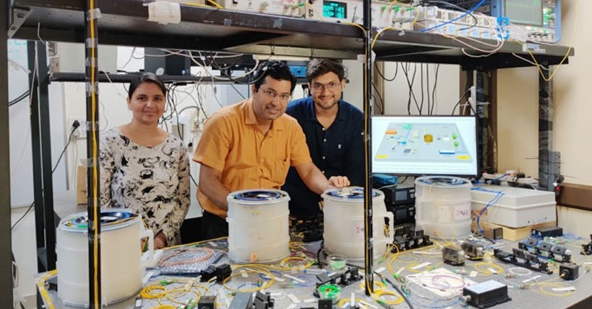 Researchers at <a href="/iitdelhi/">IIT Delhi</a> Achieve Trusted-node-free Secure Quantum Communication for 380 km in Standard Telecom Fiber

 home.iitd.ac.in/show.php?id=19…