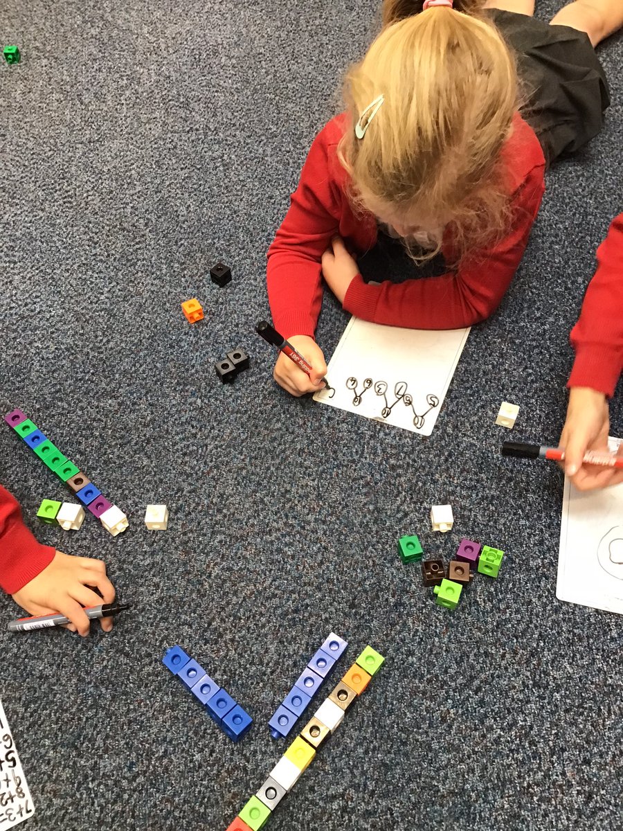 TheEllisY2's tweet photo. Finding different ways to show number bonds to 10! #TheEllis #WhiteRoseMaths https://t.co/BlS4GcKlWD