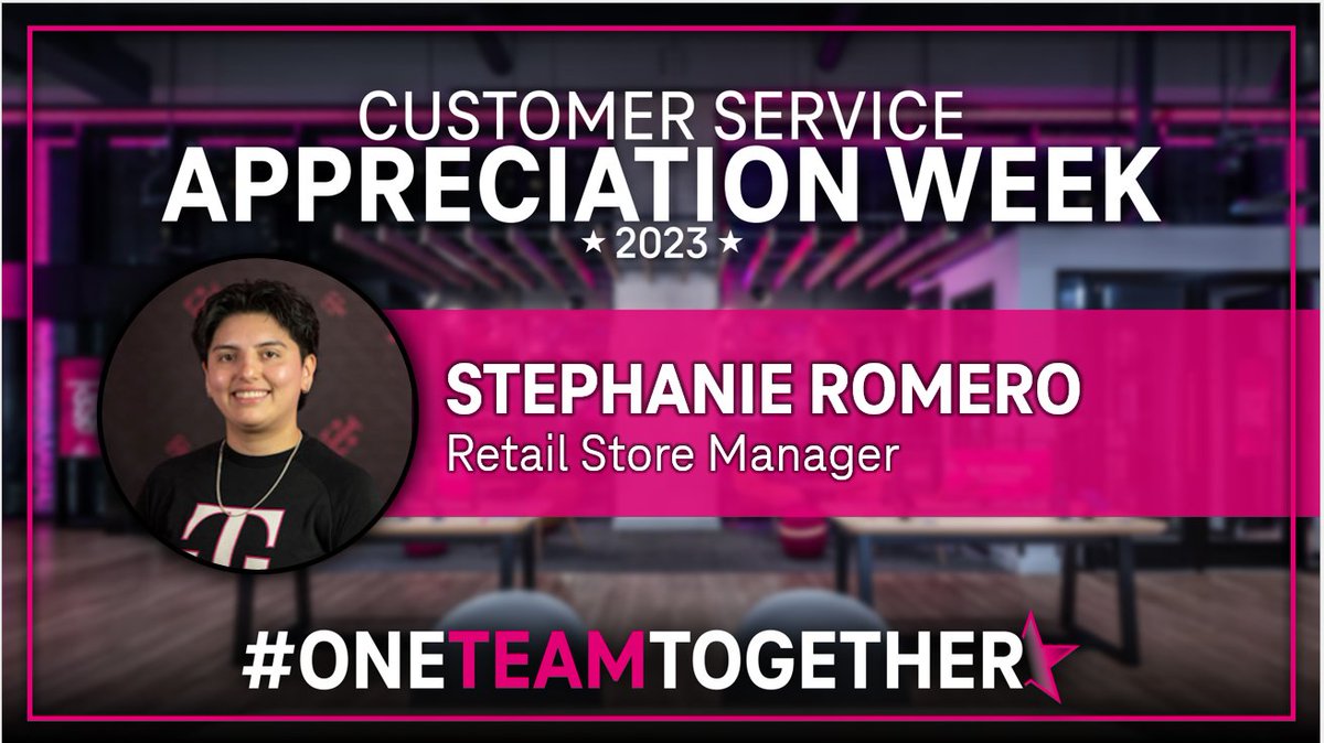 Toby Jones (@tobiastjones) on Twitter photo π It's Customer Service Appreciation Week, and we're celebrating the real heroes who go above and beyond for our customers every day! π¦ΈββοΈπ¦ΈββοΈ
π Thank you <a href="/vivesteph6/">Stephanie R.</a> for your unwavering commitment to delivering exceptional service. Your hard work and passion don't go unnoticed! π It's Customer Service Appreciation Week, and we're celebrating the real heroes who go above and beyond for our customers every day! π¦ΈββοΈπ¦ΈββοΈ
π Thank you <a href="/vivesteph6/">Stephanie R.</a> for your unwavering commitment to delivering exceptional service. Your hard work and passion don't go unnoticed!