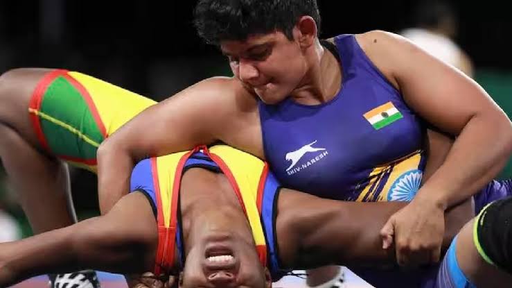 pavankumar09225's tweet photo. Bronze
Congratulations to Kiran Bishnoi for winning the Bronze Medal in Women's Wrestling 76kg Freestyle.
#Hockey #GoldMedal #AsianGames23 #AakroshRallyRaipur #mp_विकास_प्रदेश #PAKvAFG #PAKvsNED #PaisoKiBaarish #ParimatchKaWorldCup #ExorcistInIMAX Japan #ASIANGAMES2023 Japan 5-1 Paris Olympics