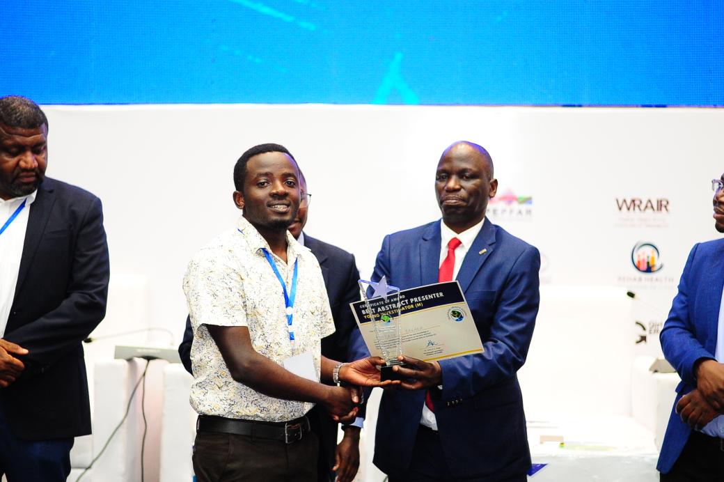 I would like to thank the almighty God and all who in anyway had a contribution to me getting this Award for the BEST ABSTRACT PRESENTER,young Male investigator category.
#THS2023
#10YearsAnniversary