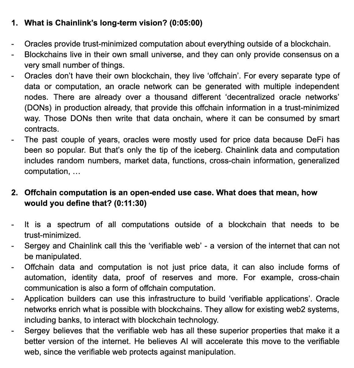 Chainlink Intern tweet media