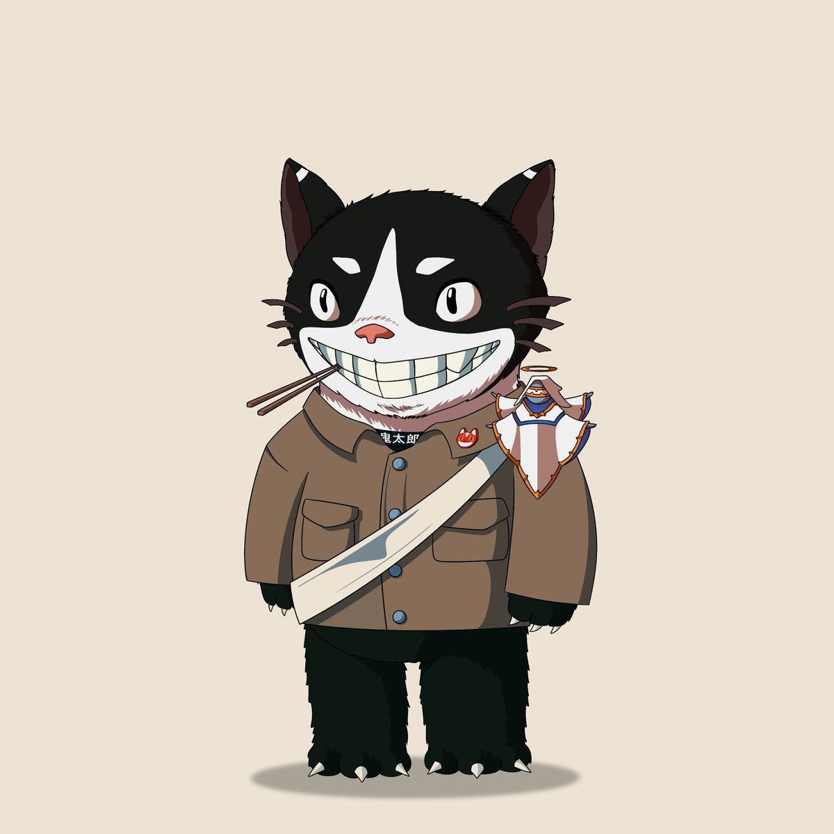 1in1000000eth's tweet photo. Happy Friday everyone, π» to the weekend. Big shoutout to @agirlhasNFTs for doing these full body renderings of my #Kitaros
The talent in this community is unmatched. #Katfam https://t.co/mfyGFTQL36