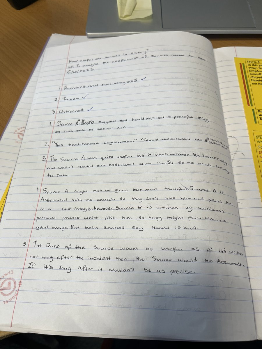 Joel Toomer (@toomerteach) on Twitter photo Early days but trying to crack basics of source utility with Y7 asap. Tried to use some colour coding to demonstrate exactly how/where to follow the step by step guide. Printed on yellow card as a ‘gold standard’ which they stick & use as reference going fwd. <a href="/AbbeyfieldSch/">Abbeyfield School</a> Early days but trying to crack basics of source utility with Y7 asap. Tried to use some colour coding to demonstrate exactly how/where to follow the step by step guide. Printed on yellow card as a ‘gold standard’ which they stick & use as reference going fwd. <a href="/AbbeyfieldSch/">Abbeyfield School</a>
