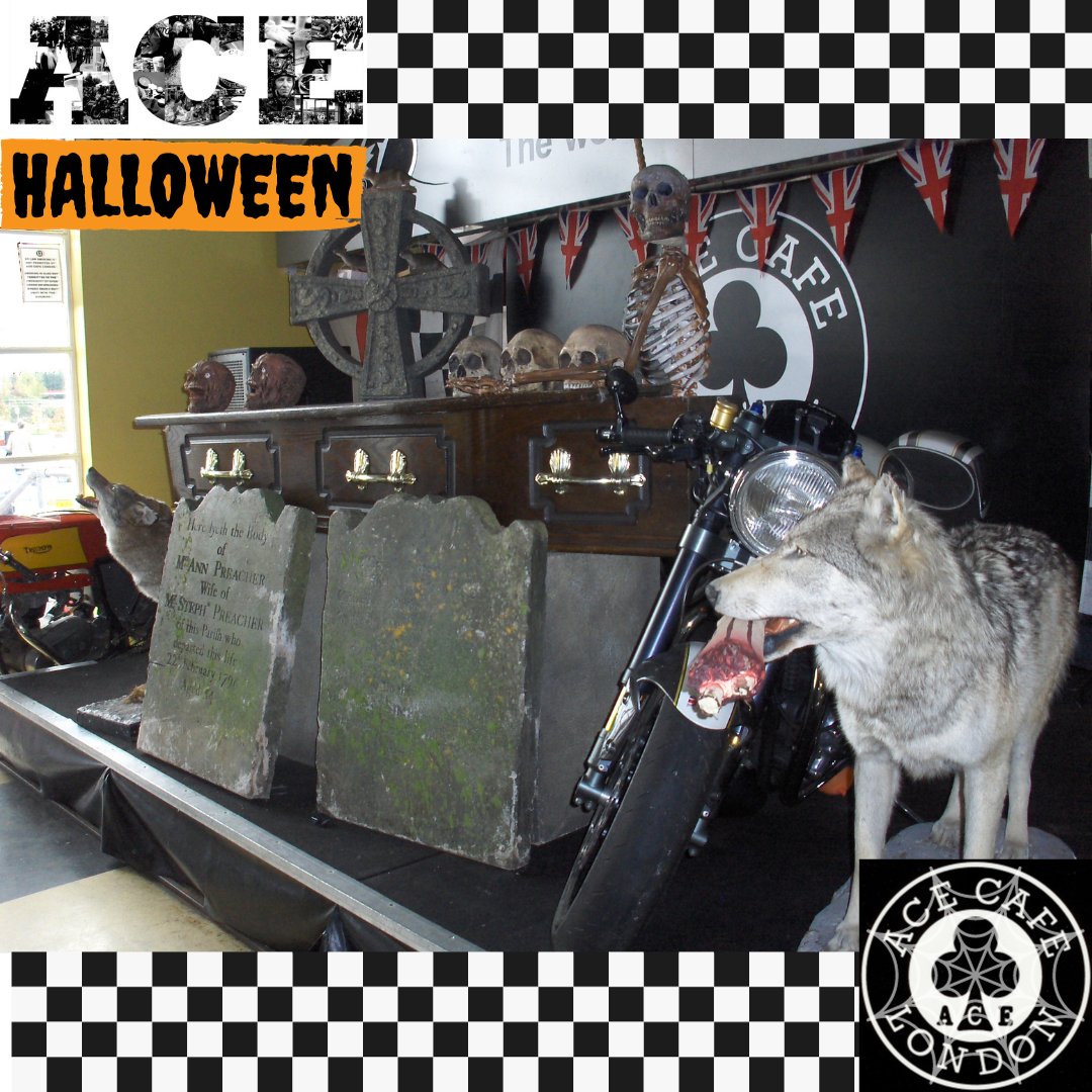 acecafelondon's tweet photo. Halloween Special

📷📷 THE ACE IS GETTING SPOOKY 📷📷

Attention all of you vampires! All you werewolves! All the bike-riding witches, undead boy racers and hot-rodding zombies! 📷

Six Nights of Horror with a cooked up menu of some really frightful specials....📷📷 https://t.co/QA1Xl6ll4X