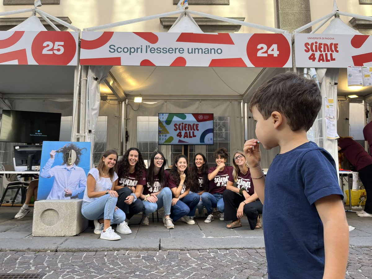 Lisa Toffoli (@toffolilisa) on Twitter photo Thanks to all the children and families who took part in the #Science4All event organized by <a href="/UniPadova/">Università di Padova</a> !🤩
#DPG
#NeuroDev
<a href="/GioMento/">Giovanni Mento</a> Thanks to all the children and families who took part in the #Science4All event organized by <a href="/UniPadova/">Università di Padova</a> !🤩
#DPG
#NeuroDev
<a href="/GioMento/">Giovanni Mento</a>