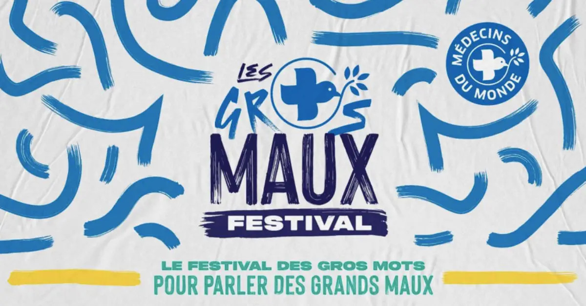 Le Festival des Gros Maux de Médecins du Monde - artsixmic.fr/2023-10-06-le-… <a href="/MdmFrance/">mdm france</a> #desmotssurdesmaux #ArtUrbain #Plumeengagée #FestivaldesGrosMaux