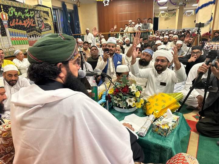 alauddintrust1's tweet photo. Some Beautiful Glimpses recently Mawlid Gathering at Jamia Masjid Gulzar e Habib Montello Bergamo Italy. https://t.co/IcvzUcQ7j2