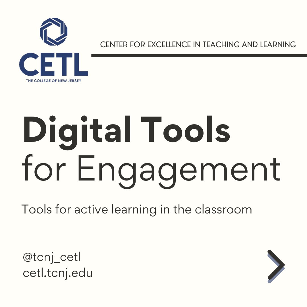 TCNJ_CETL tweet media