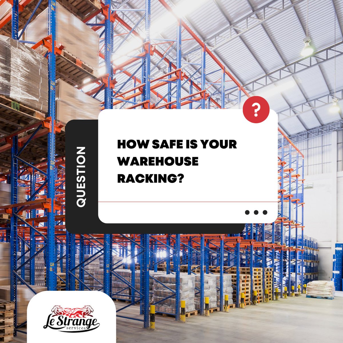 LeStrange68's tweet photo. Our team offers nationwide pallet racking inspections across the UK.

We're dedicated safety experts committed to upholding standards and ensuring your workplace remains secure.

Explore more at: https://t.co/bBwUpfY24c

#SafetyMatters #WarehouseSafety #UKRackingInspections https://t.co/pJqzY2PIOy