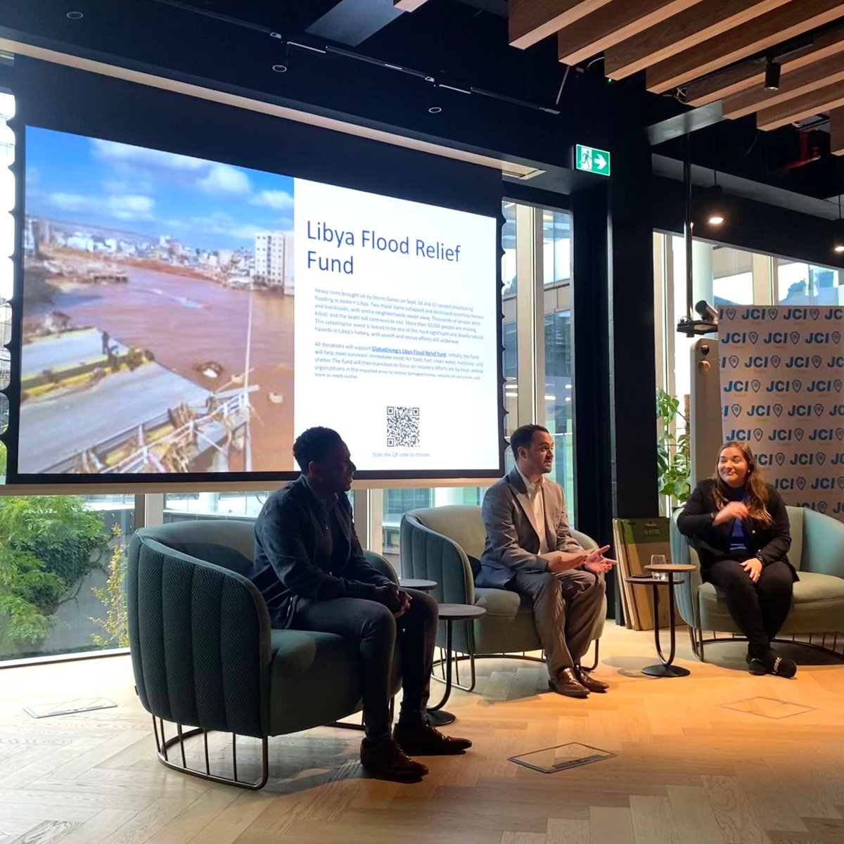 IP_Dublin's tweet photo. Yesterday, our colleague @rlascully attended @jcidublin 's final installation of their #ESG series on how to create a more responsible and equitable #society at @LinkedIn Ireland's offices 🧑‍🤝‍🧑

Thank you for facilitating such a compelling discussion 💡 https://t.co/3c7D0TksvI
