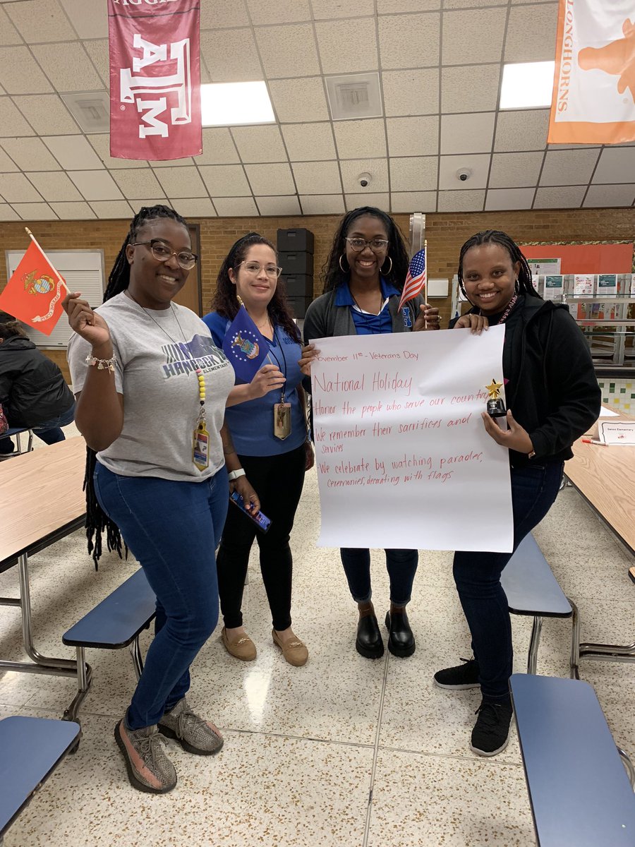 Jen_Hernandez28's tweet photo. Shout out to the wonderful Third Grade teachers at Hancock Elementary for winning the Social Studies Prop Activity! What a fun way to make learning engaging! @PISDELEMSS 🇺🇸🪅🩺🗳️ https://t.co/6NDnGc4Iad