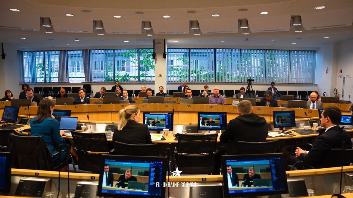 George Dubynskyi (@gdubynskyi) on Twitter photo Yesterday, I had the honor of speaking at the <a href="/EUACouncil/">EU-Ukraine Council</a> on digital transformation in times of crisis. I shared my thoughts on how technology is used to enhance #resilience and strengthen #democracy and good governance in #Ukraine.
#DigitalTransformation #EU Yesterday, I had the honor of speaking at the <a href="/EUACouncil/">EU-Ukraine Council</a> on digital transformation in times of crisis. I shared my thoughts on how technology is used to enhance #resilience and strengthen #democracy and good governance in #Ukraine.
#DigitalTransformation #EU
