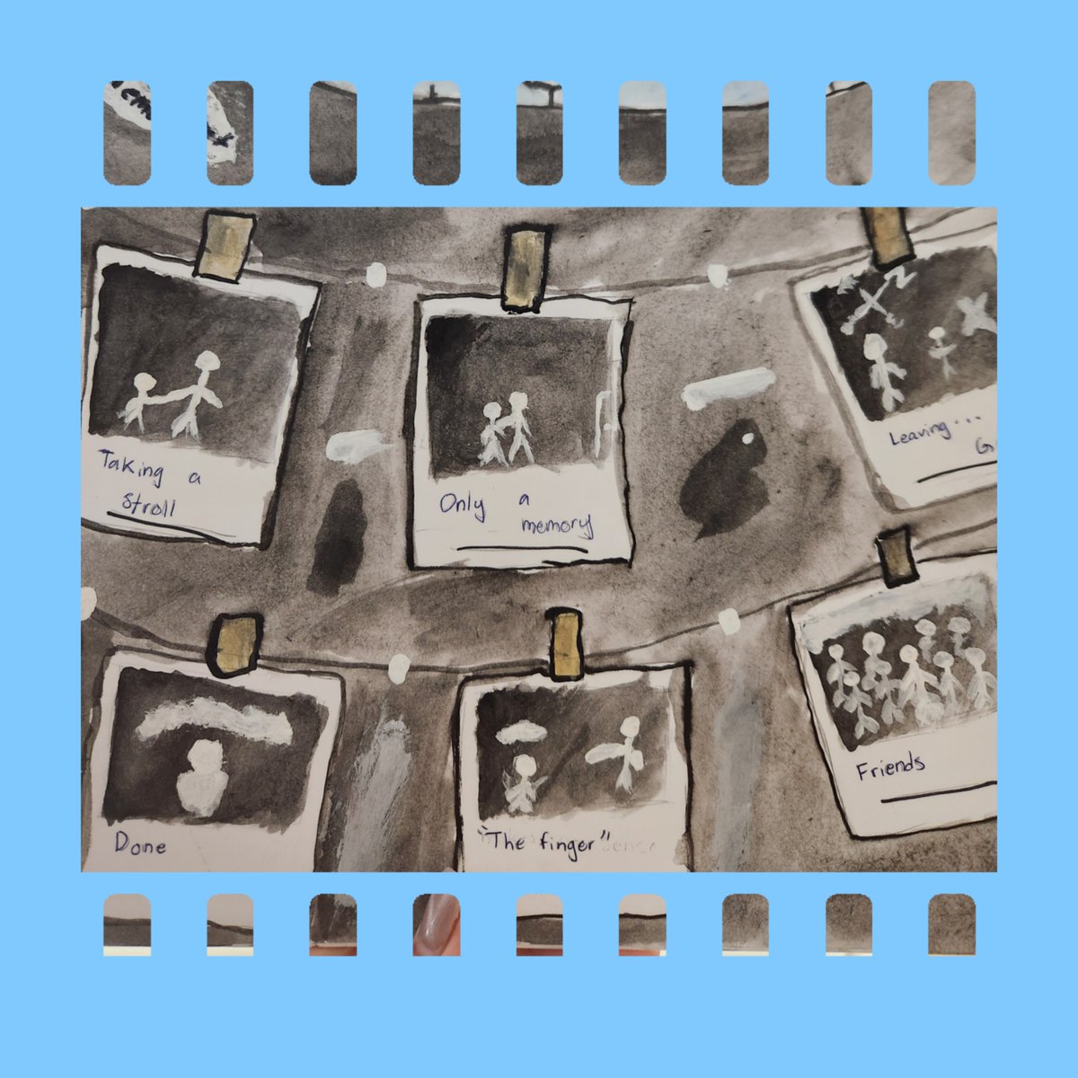 Identity is so important in adolescence and in  literacy- our Grade 9s have created album covers, track lists ans liner notes to share their story so far, and to predict what's next for themselves. Powerful expression. #cbe #wearecbe #literacy #identity