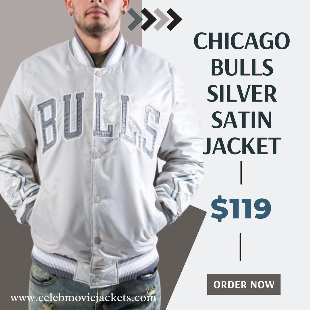 CMovieJackets's tweet image. Chicago Bulls Silver Satin Jacket

Shop Now: bit.ly/3F2HYam
Secure Checkout 
Free Shipping Worldwide

#chicagojacket #bullsjacket #silverjacket #satinjacket #starterjacket #bomberjacket #mensjacket #fashion #outfits