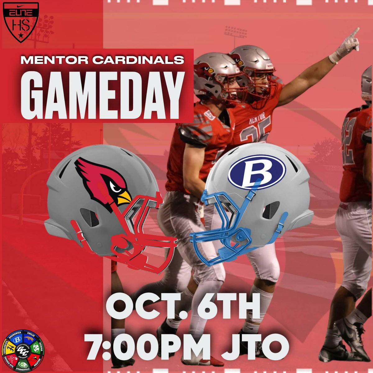 CoachMooney81's tweet photo. GAMEDAY! Best day of the week! Great day to get better!!!

🕖 7:00PM
📍Mentor, OH
🏟️ JTO
🆚 Brunswick Blue Devils

#MentorTough https://t.co/7696h0jODp