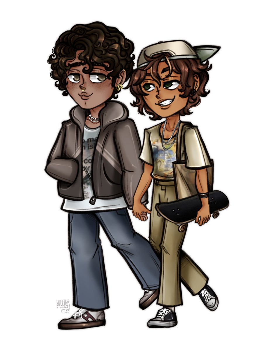 keylimekiller's tweet photo. Personal Art 🍕
| Characters: Jacoby Addler + Jaden Becker |
| Jac belongs to me, his bf does not | 

#originalart #originalcharacter #procreate #artistsontwitter #OriginalContentArtist #JacobyAddler #TheBigCity #OCtober #SweetlyViolentsOCs https://t.co/kM4FTEQiqb