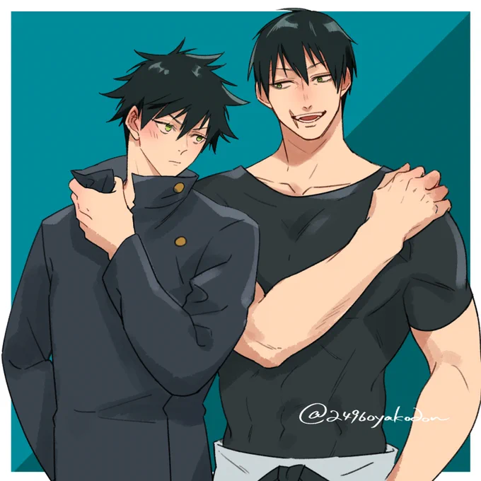 #ひらいて赤ブー 呪術〇戦 伏i黒i親i子をなにとぞ～!