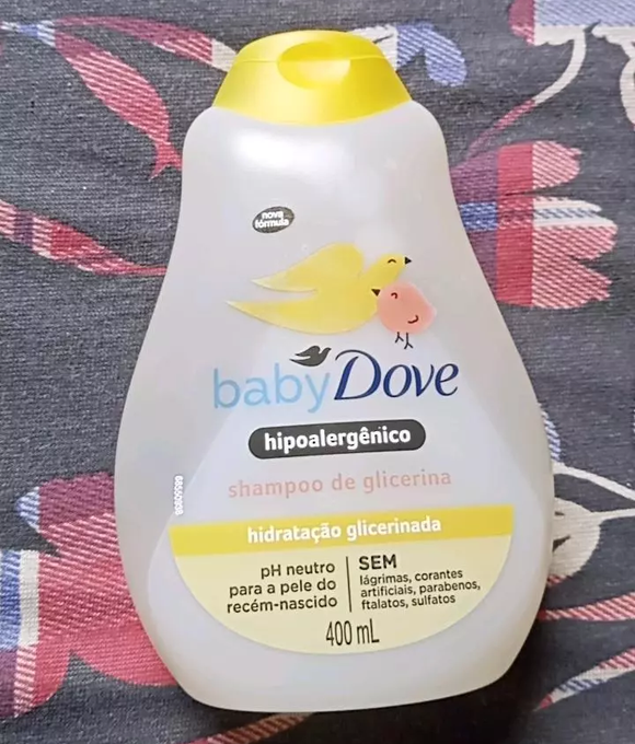 Shampoo Hidratação Glicerinada Dove Baby Frasco 400Ml, Baby Dove
