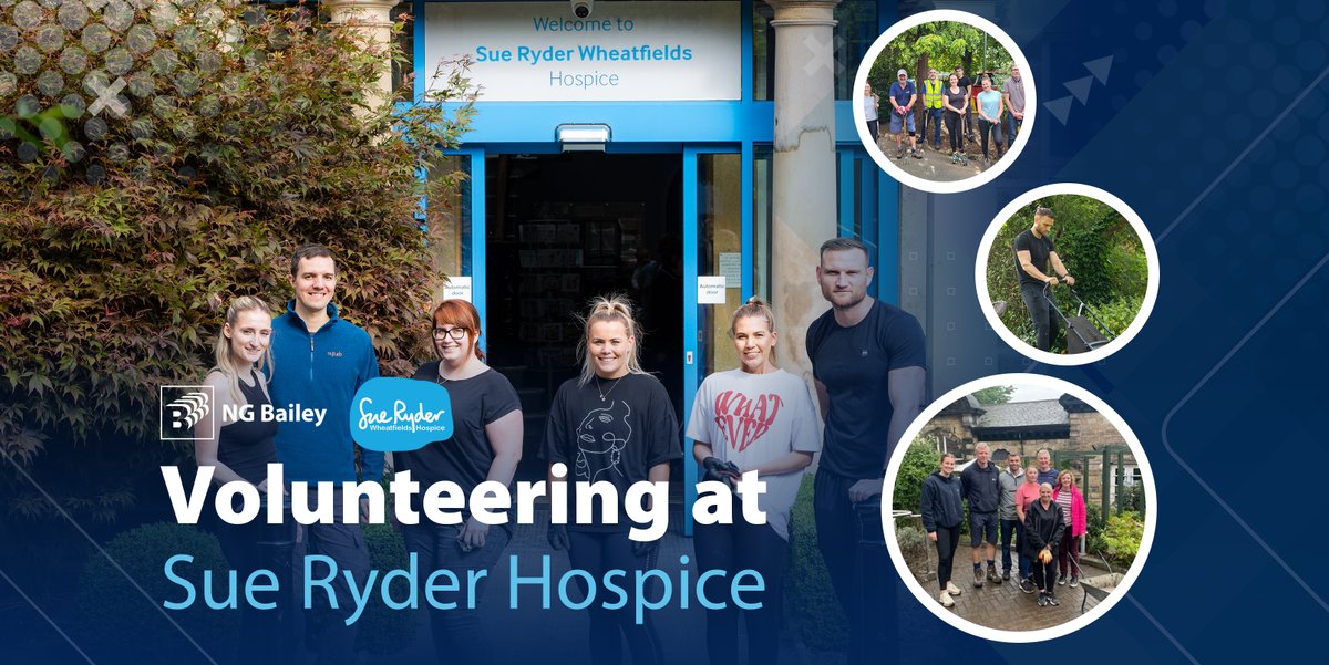 Three teams from our Leeds office visited Sue Ryder Wheatfield Hospice, clearing and preparing the grounds for a memory garden and garden rooms for patients and families.

Click here to watch the video - bit.ly/3rHq0XU

#ngbailey #volunteering