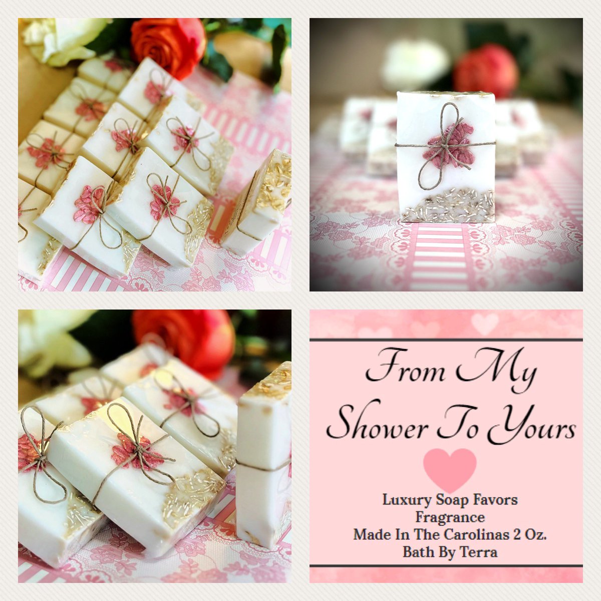 bathbyterra's tweet image. ~One Of A Kind Soap Favors By BathByTerra~
•large fragrance selection
•personalized labels
•2 Oz bars 
💕The Perfect Little Thank You Gift
BathByTerra.Etsy.Com
#bridalshower #wedding #bride #babyshower #theme #bridetobe #love #gift #beautiful #happy #follow