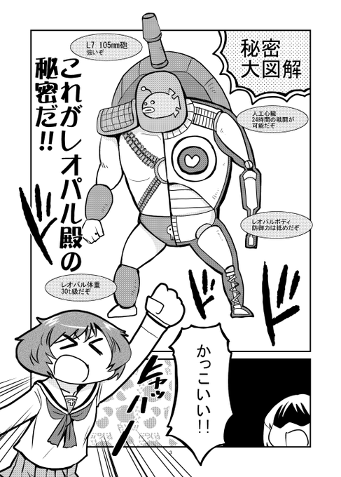 これがレオパル殿だ!