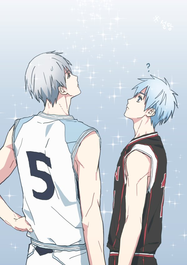 머리카락 그라데이션 느낌이 닮았어