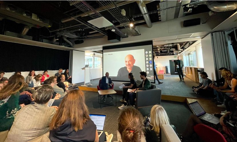 Richard Malka, invité exceptionnel d’ ⁦@HavasParis⁩ : « l’entreprise est un lieu où vit la laïcité » . « Il faudrait une charte pour garantir, notamment, la pluralité des investissements media ».