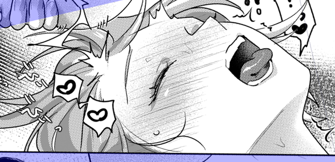 いれたぶんだけでちゃう舌かわいいのでお気に入りのコマです 