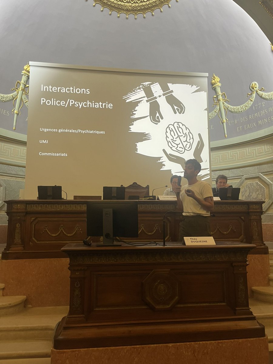 NidalNabhan's tweet photo. SEVEN  avec une présentation sur police  psychiatrie https://t.co/6G6Qd1vzMp