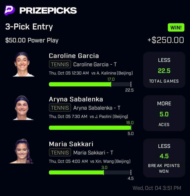Here are some of the previous wins in the discord 🔥✅

FREE discord &amp; picks daily👀
👇👇👇👇👇

t.me/+HirS0swl2hs5Z…

#PrizePicks #GamblingTwitter #NCAA #Trending #TrendingNow #PlayerProps #PropBets #NFLTwitter      #NFLonX #GamblingX #NFL    #sportsbettingtwitter