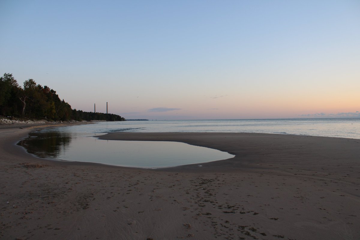 Calm, 48 degrees here today!