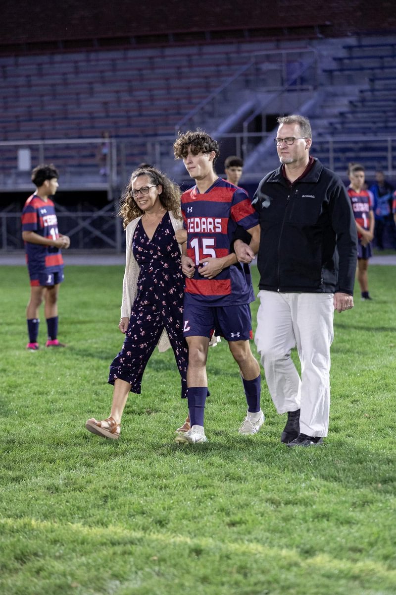 Boys Soccer Team - Senior Night