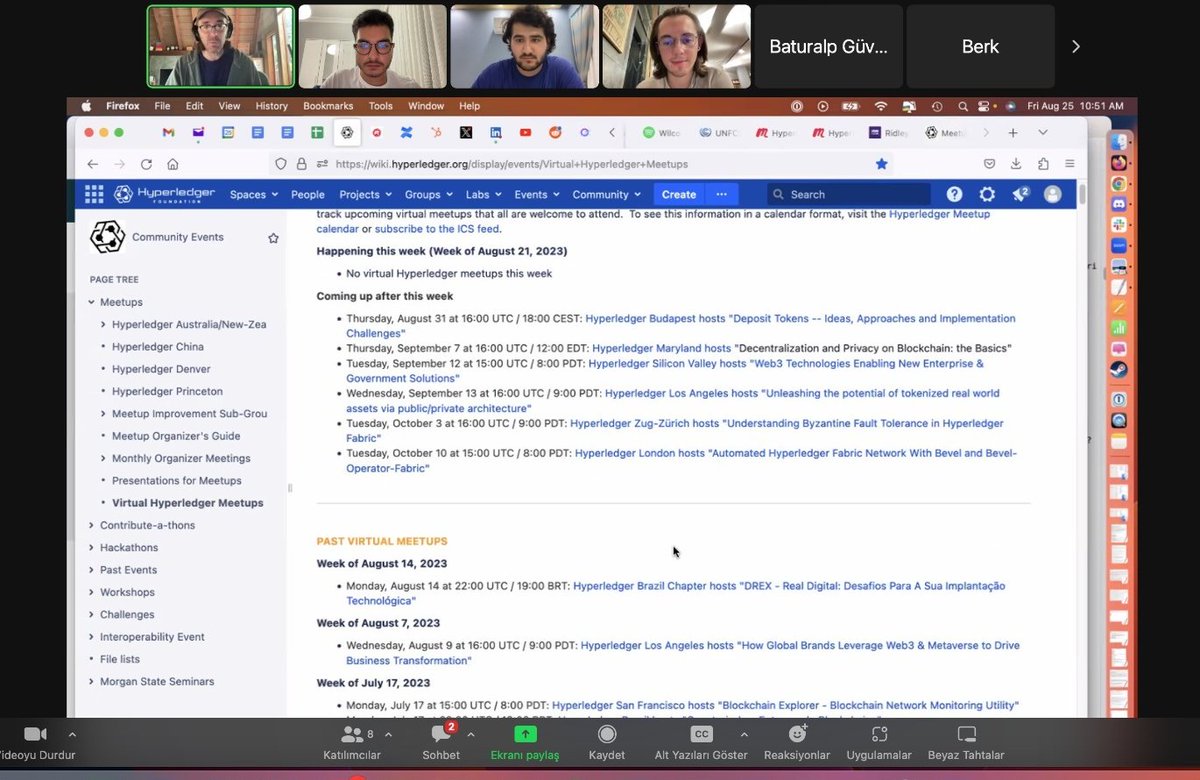 We had an introductory meeting with David Boswell from the <a href="/Hyperledger/">Hyperledger Foundation</a> 

#blockchain #hyperledger #sibervatan
