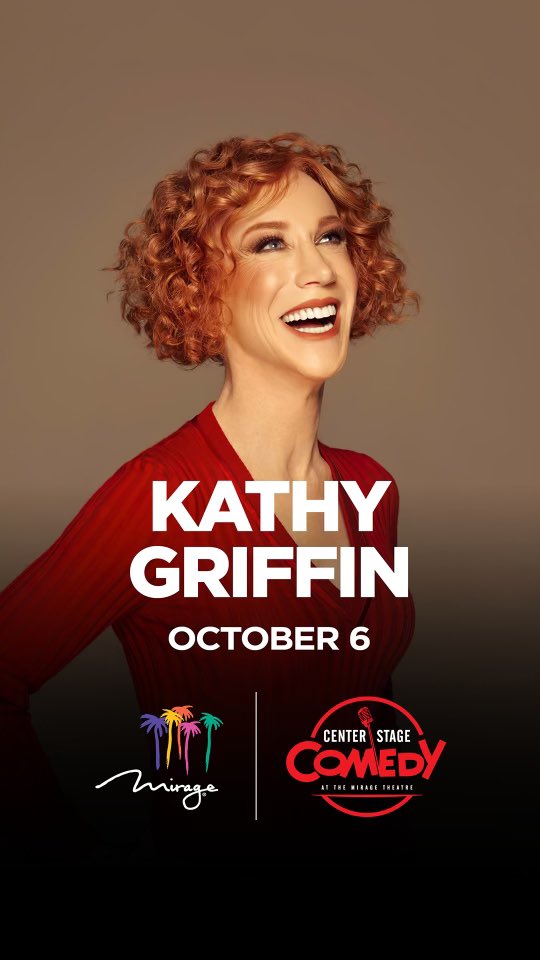 Please join me in wishing @kathygriffin and @BickRandy good luck on what will be ANOTHER amazing show @TheMirageLV tonight in Las Vegas! 🎲🎰
('FUN FRIDAY' for sure in Vegas tonight!!)😅
So happy for you KG!!! 🎉🎈
❤
#TeamGriffin