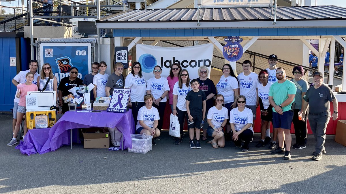 This year, Labcorp served as the presenting sponsor for the @AmericanCancer Society Relay for Life event in Alamance County, North Carolina. Over 60 team members participated in the relay, contributing with donations and event planning. #LabcorpCharitableFoundation #RelayforLife