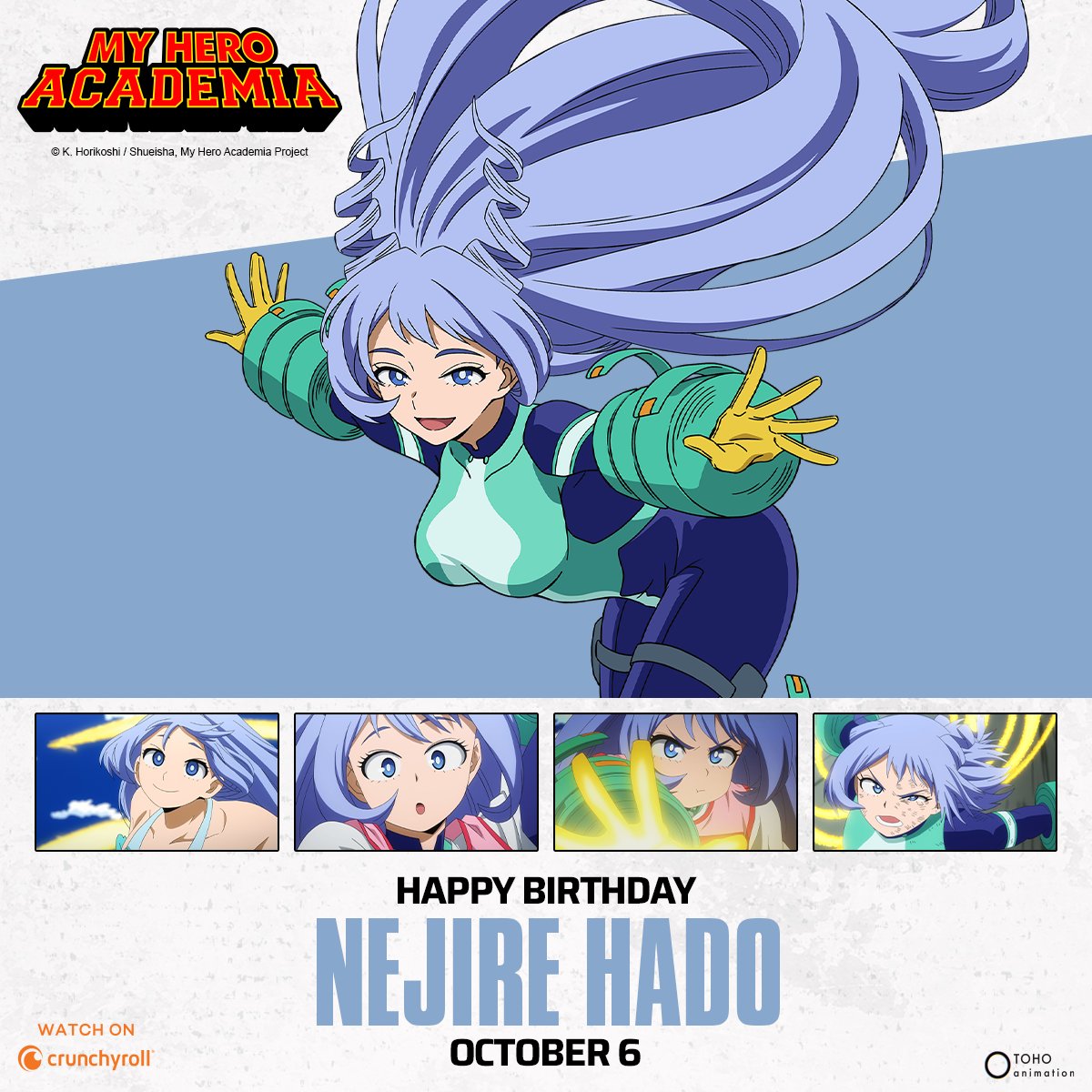 Happy birthday, Nejire! 🩵