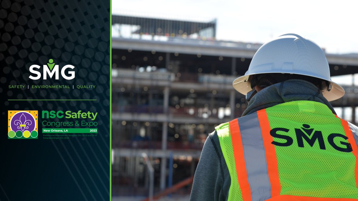 Will you be attending #NSCExpo? We’re excited to be back again this year and chat with safety professionals on how we can help create or build upon your firm’s #safetyculture. @NSCsafety