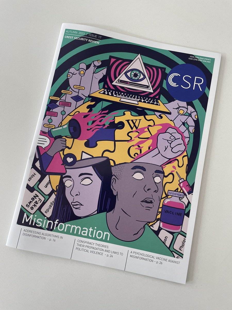 Francis_Mat's tweet photo. Oooo - look what dropped through the door just in time for some lunchtime reading! As always, a brilliant range of articles… #csr17 https://t.co/yNWxymMUbS
