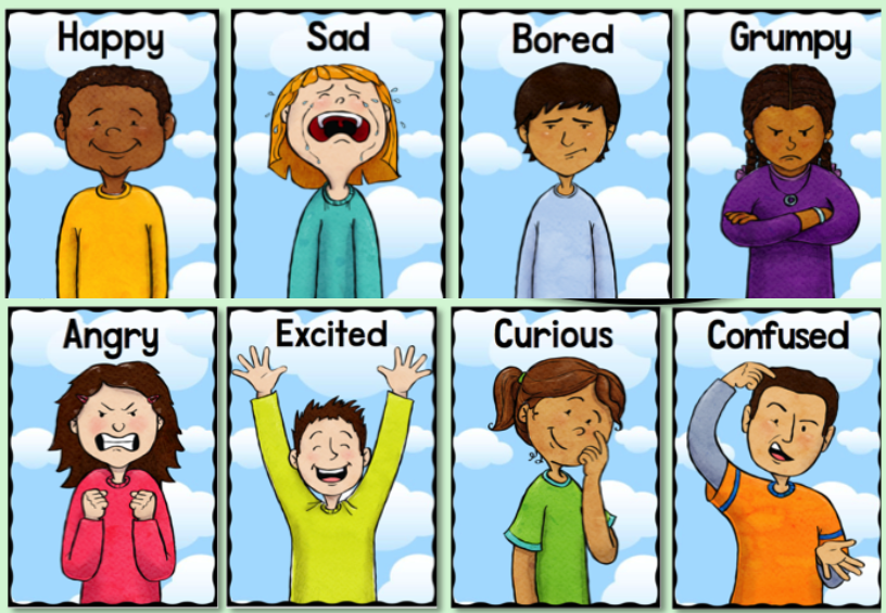 Let's learn some feelings in English?