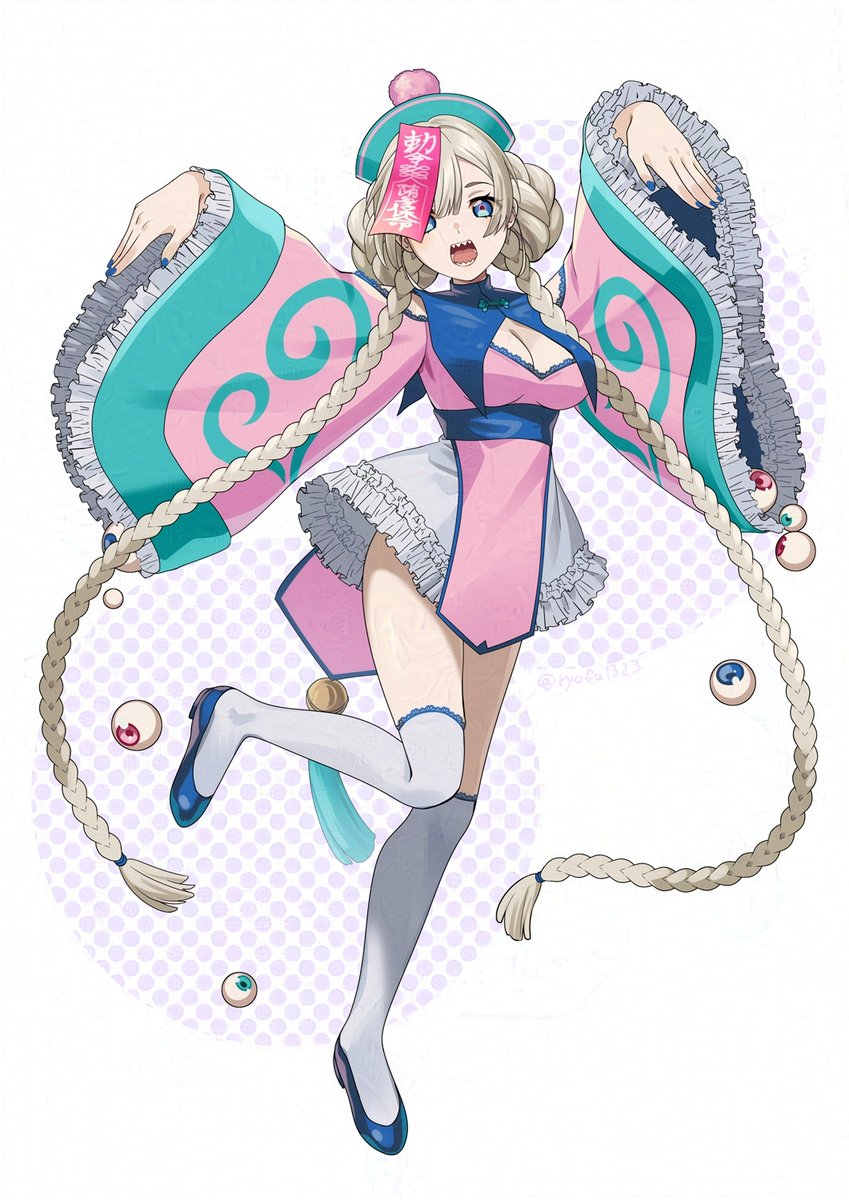 「KAWAII系キョンシー #オリジナル」|りょふ彦@絵仕事募集中のイラスト