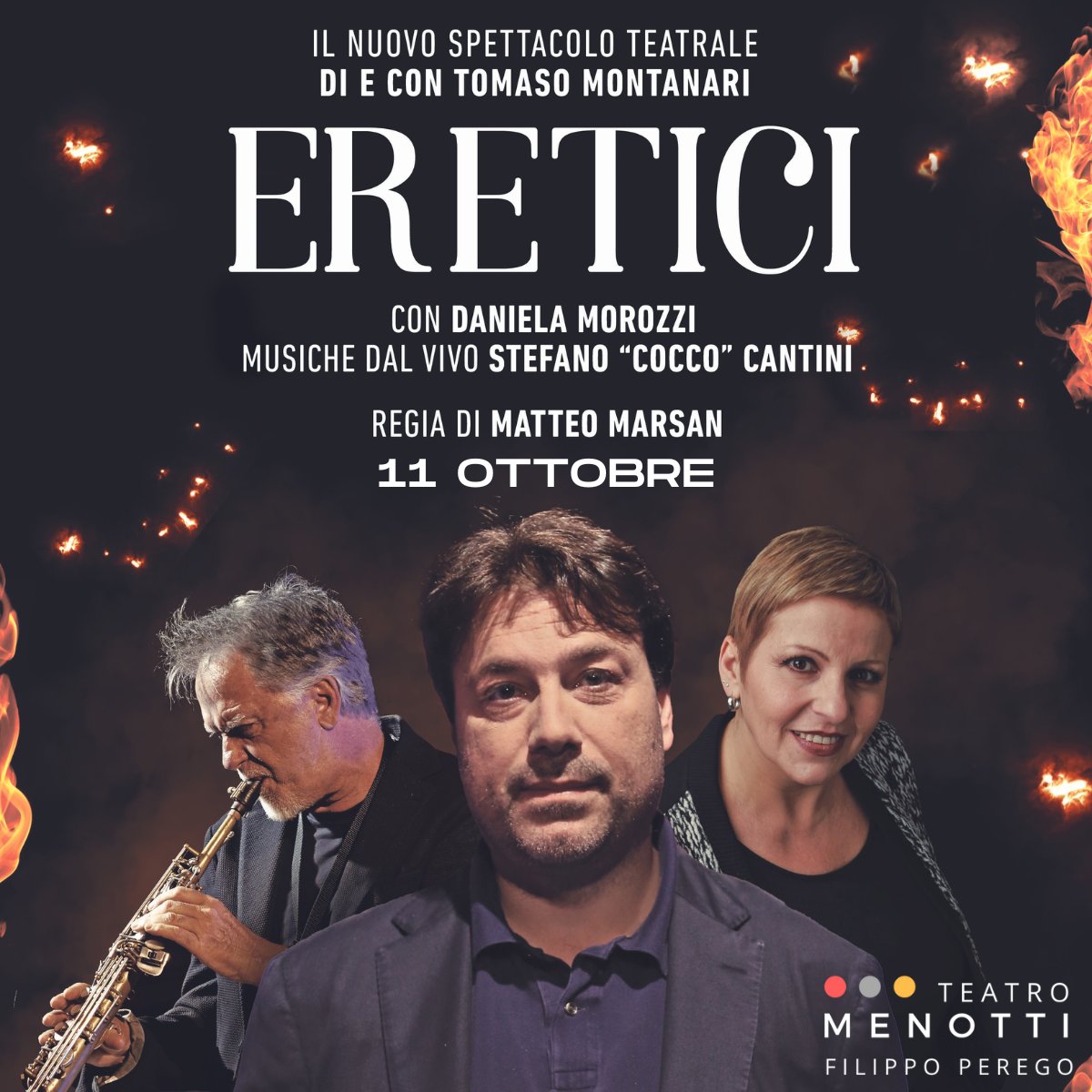 L'11 ottobre <a href="/tomasomontanari/">Tomaso Montanari Presidente</a>  racconta al Teatro Menotti le vicende di uomini e donne che hanno scelto di essere eretici in vari campi come la scienza, l’arte, la politica e la religione.
👉 shop.vivaticket.com/it/sell/?cmd=p…
#eretici #teatromenotti #tomasomontanari