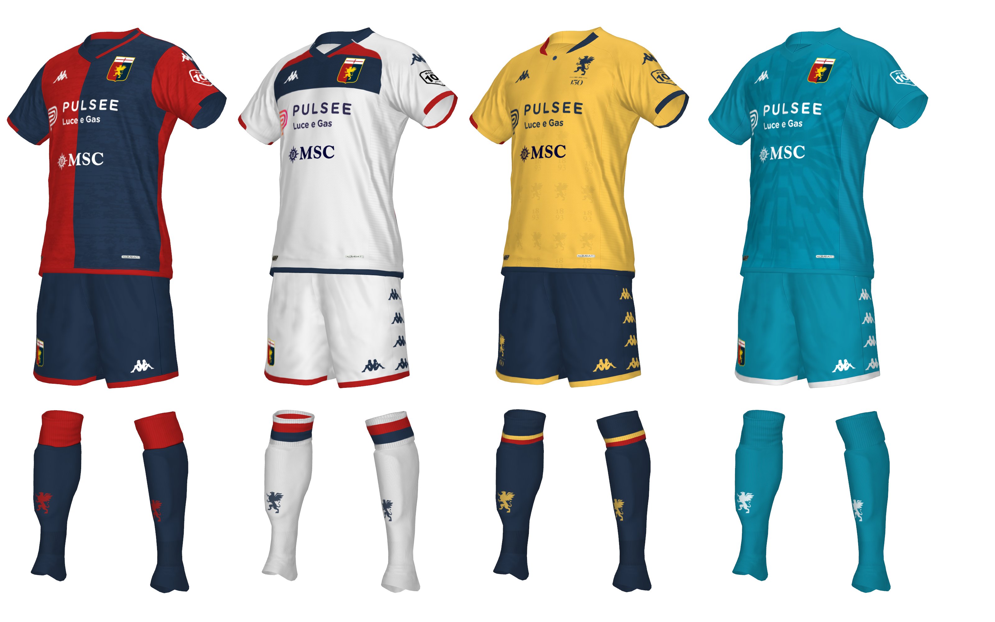 Genoa CFC Kombat Kit 2023/24 – no panic agency