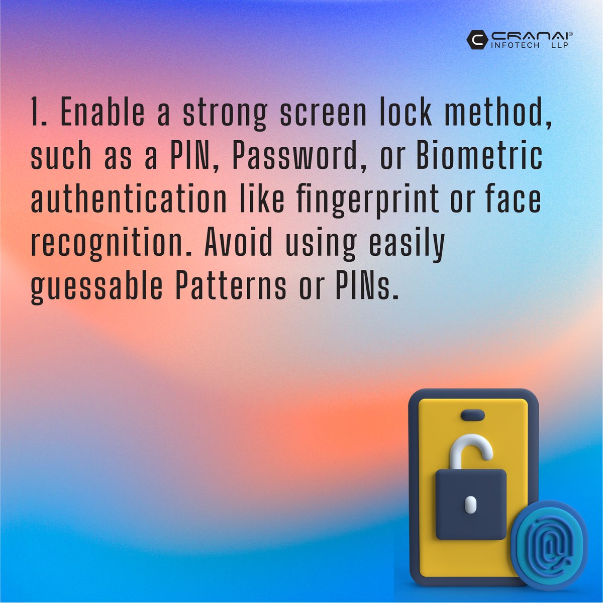 cranaitech's tweet photo. 5 ways to enhance #data #security on your #android #phone #cranaitech https://t.co/6ibTHrlkwn