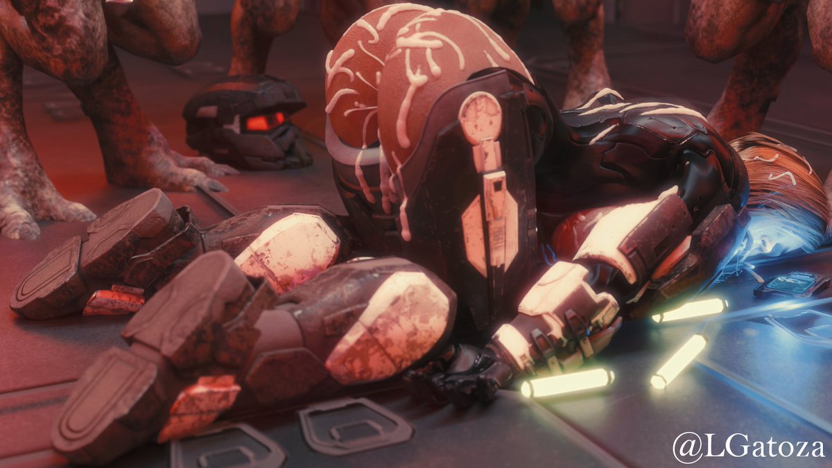 LGatoza's tweet photo. "Cross-branch diplomacy"

-----------------------------------------------------------
Another commission work done. Thank you for your continued patronage. @Arcantile 

#Halo #Blender #lewd https://t.co/eck3ulFnL6