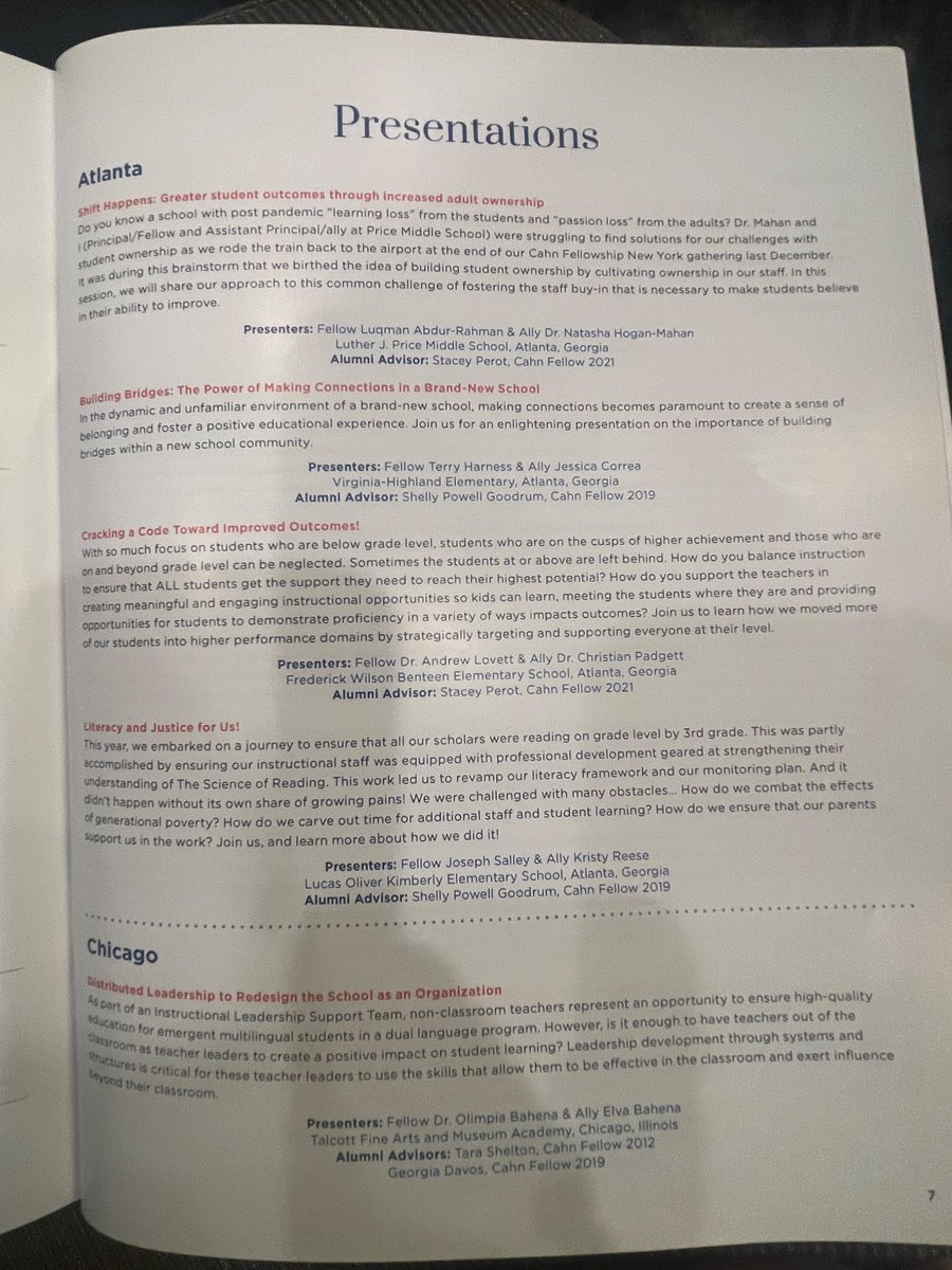 wardellhunterED's tweet photo. Looking forward to seeing APS’ Distinguished Principals and Allies present at this year’s Cahn Fellowship Annual Leadership Conference. #principaldifference #apsleadershipdevelopment @apsupdate @docdrewlovett @TerryHarness @Prin_Salley https://t.co/pm4Q4Vvmhj