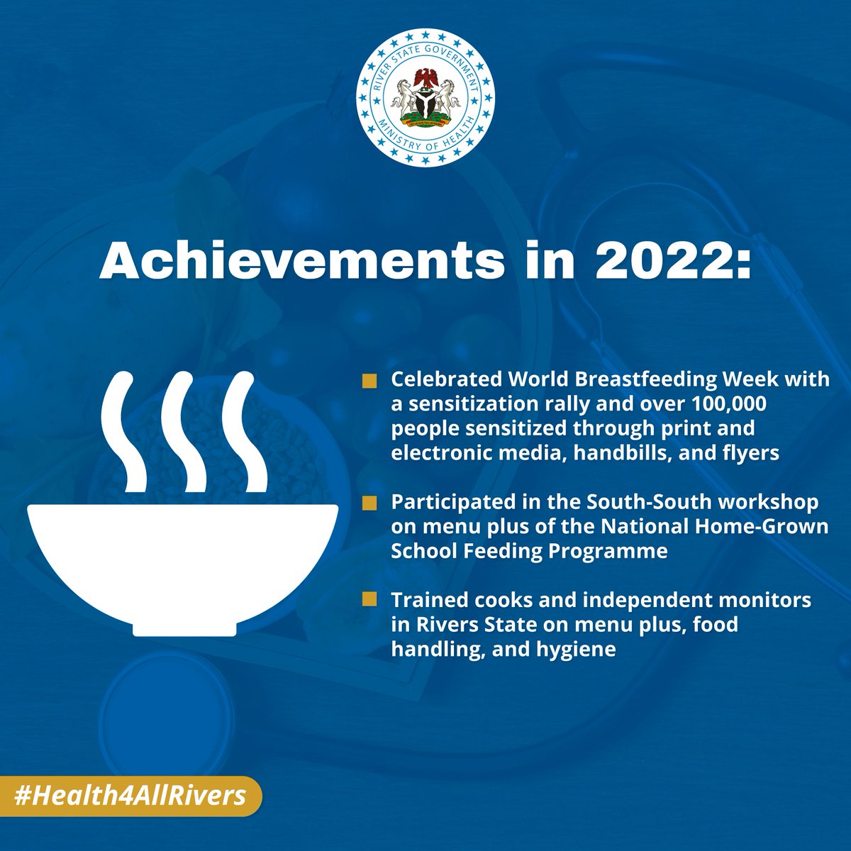 Rivers State Ministry of Health tweet media